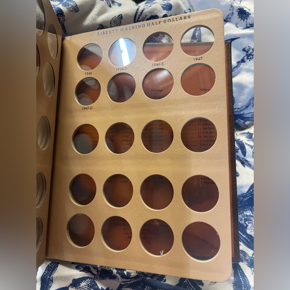 Liberty Walking half dollar coin book. Never used. - Picture 4 of 9